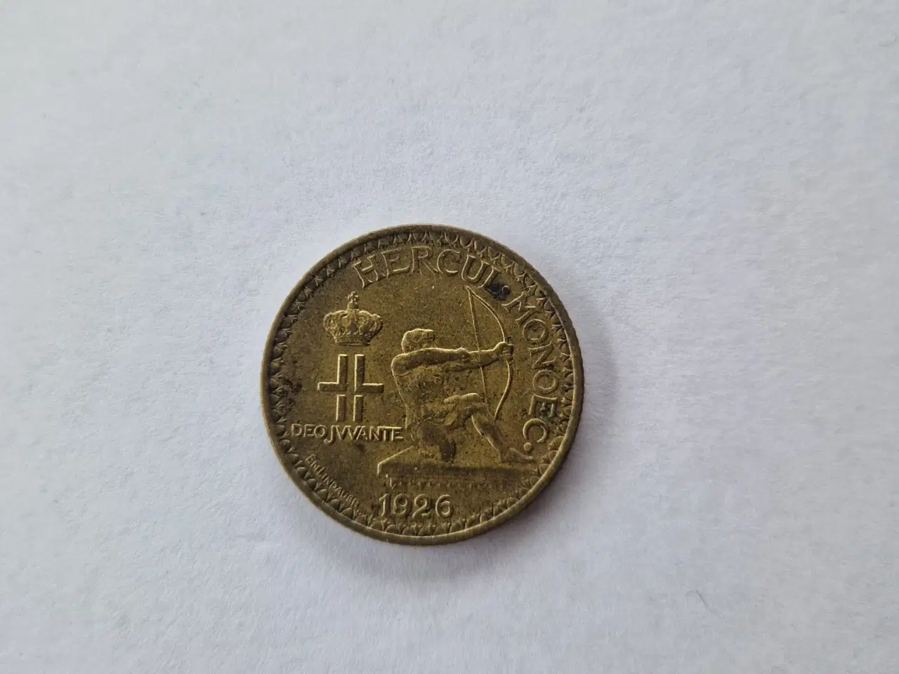 Billede 2 - 2 Francs Monaco 1926 - Low mintage