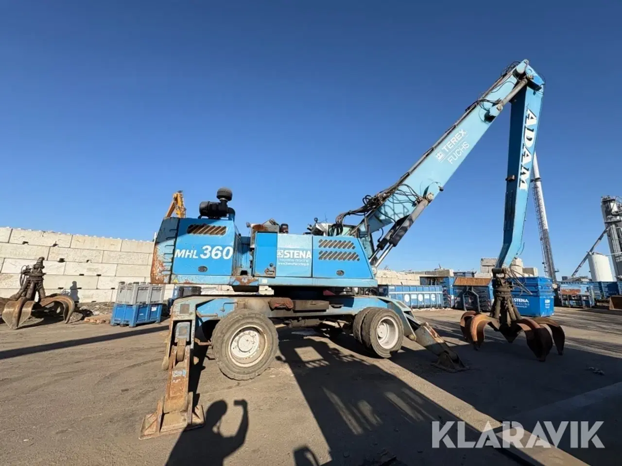 Billede 7 - Materialehåndteringsmaskine Terex Fuchs MHL 360