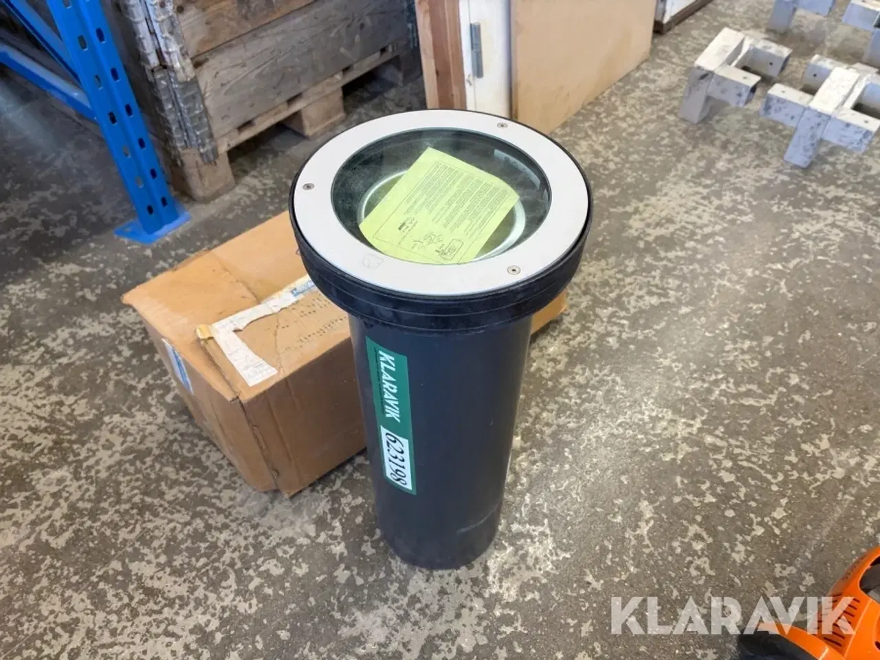 Billede 1 - Lampe udendørs til nedgravning.