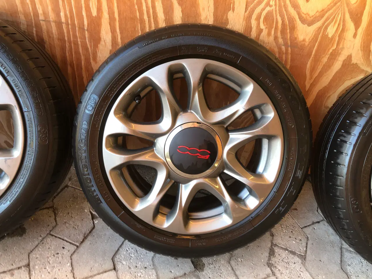 Billede 3 - Fiat 500 Sport fælge