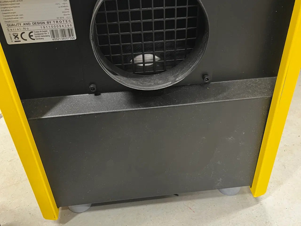 Billede 4 - Trotec TTR 400 D Affugter
