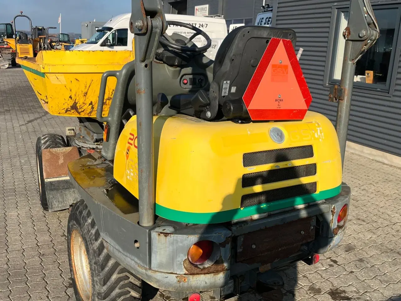 Billede 3 - Wacker Neuson 2001hs 2tons dumper med højtip og sving