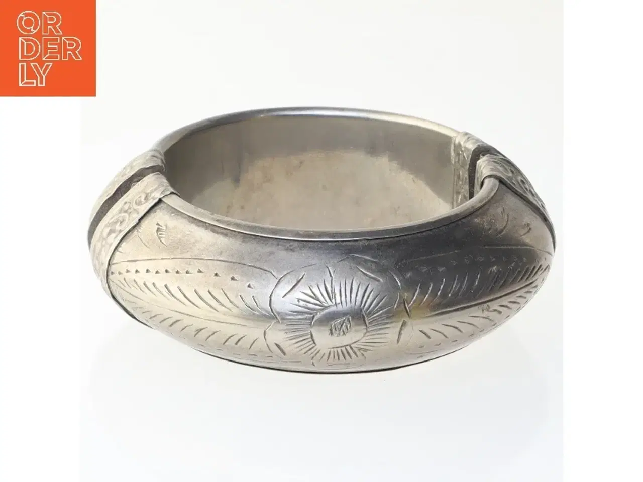 Billede 3 - Vintage sølv armbånd (str. Ø 8,5 cm)