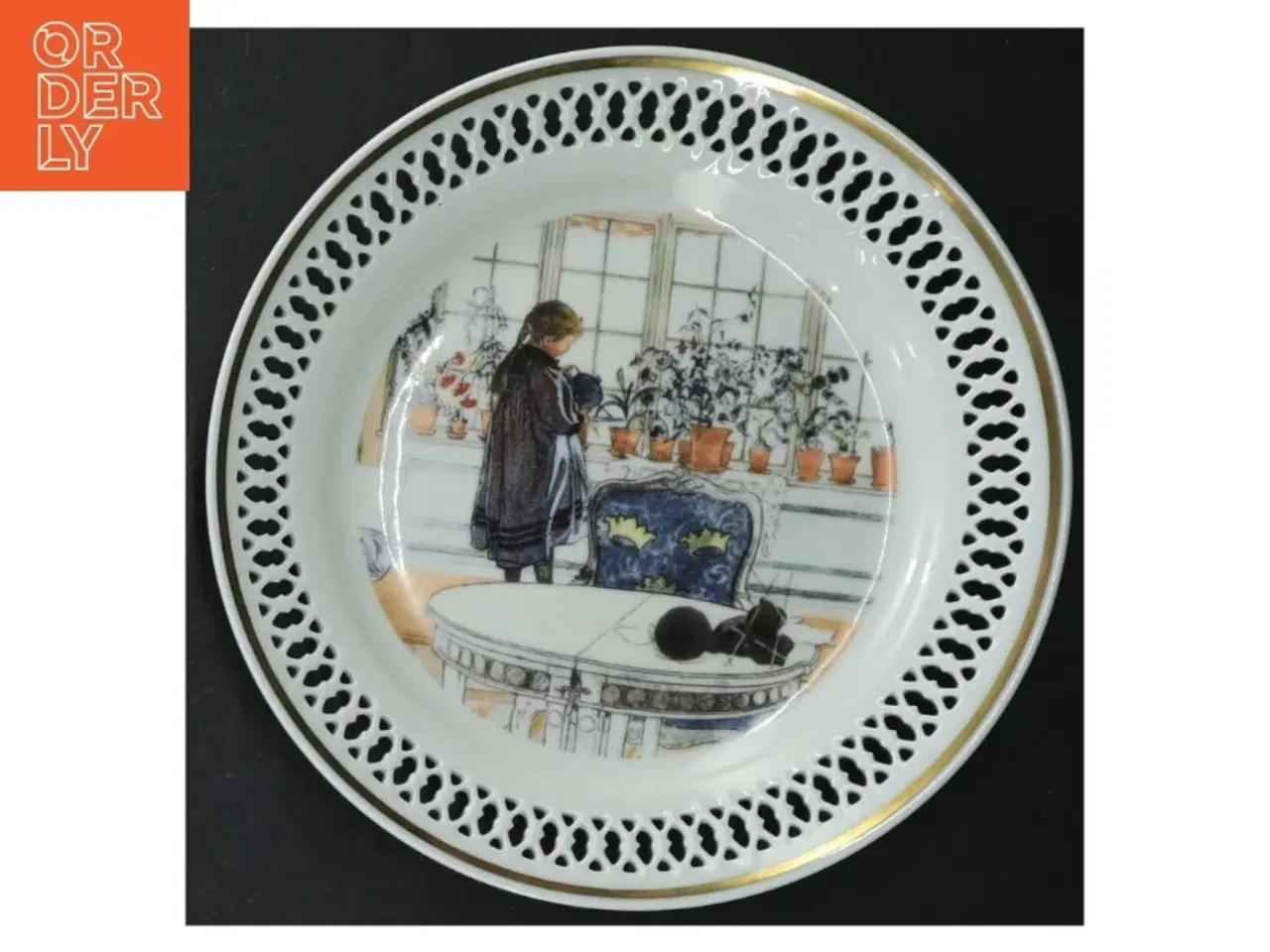 Billede 5 - Dekorative porcelænstallerkener fra B&G (str. Ø. 17 cm. 3 styk)