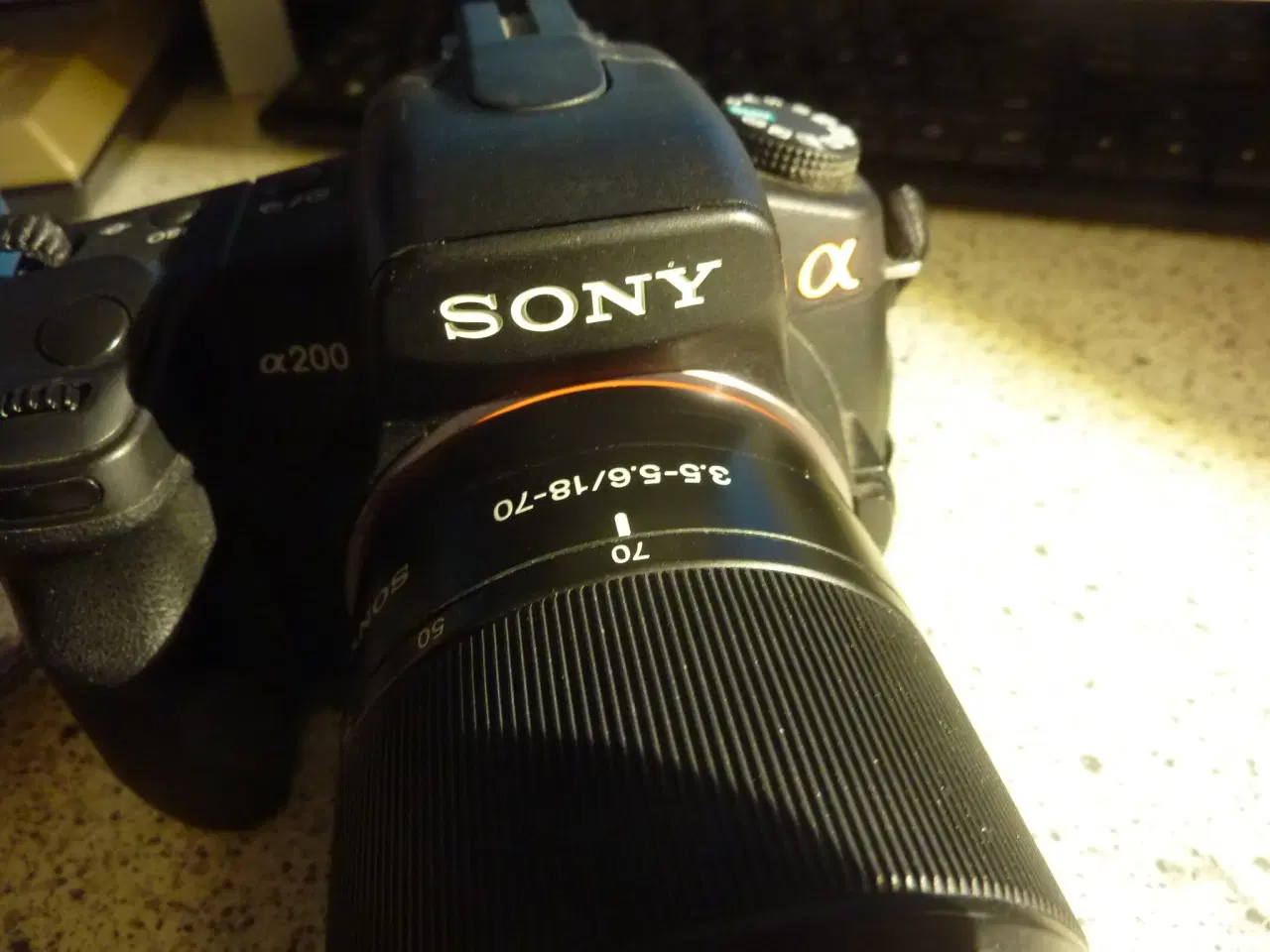 Billede 2 - Digital spejlreflekskamera SONY 200