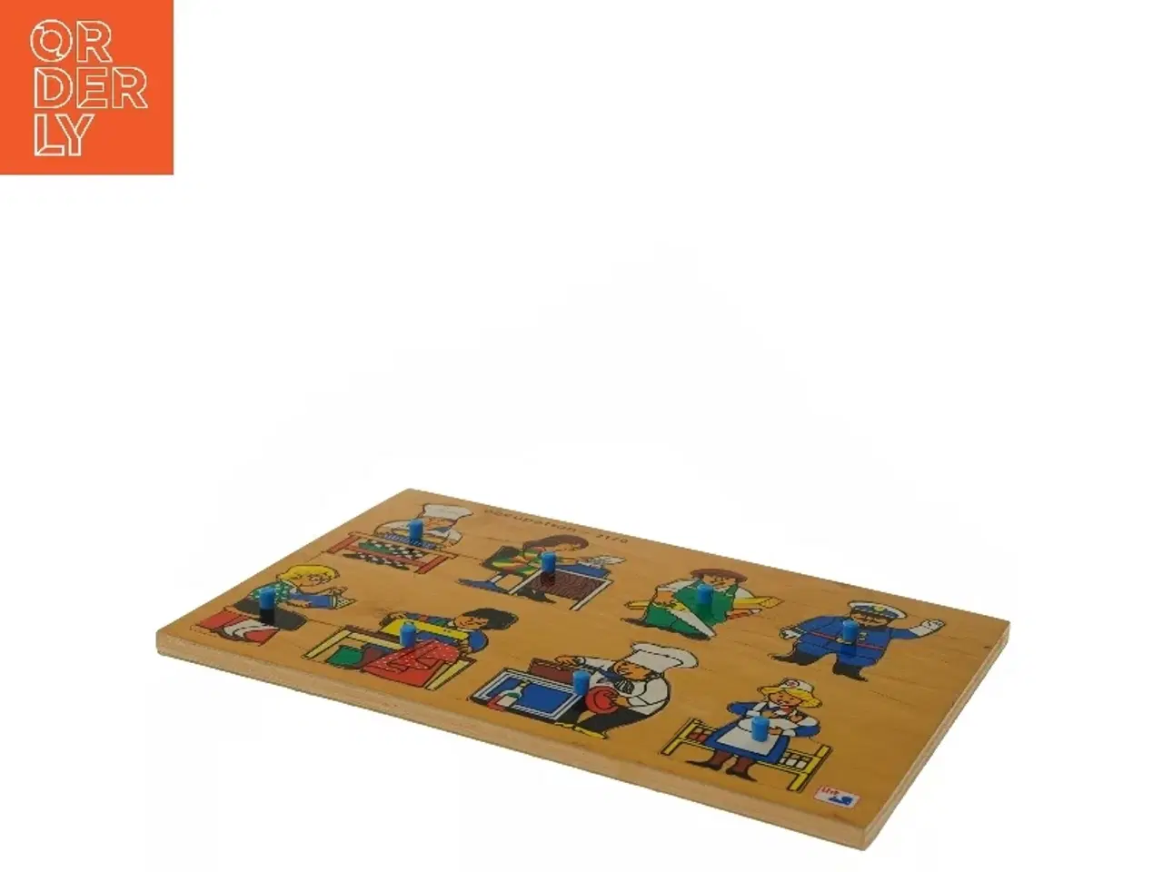 Billede 3 - Træpuslespil med erhvervsmotiv (str. 29,5x21 cm)