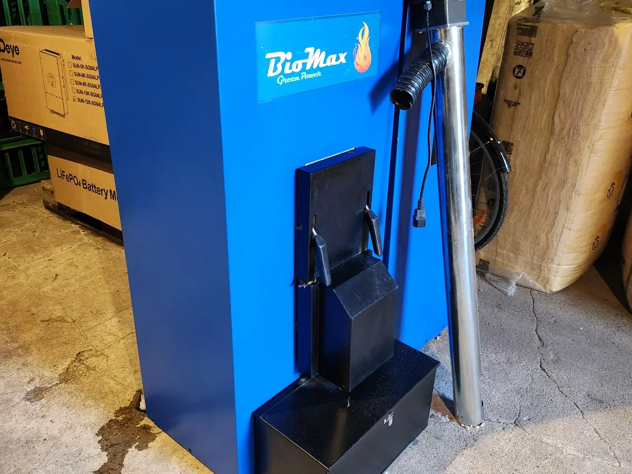 Billede 3 - Pillefyr Biomax 12,8 kw inkl. silo og snegl, sælge