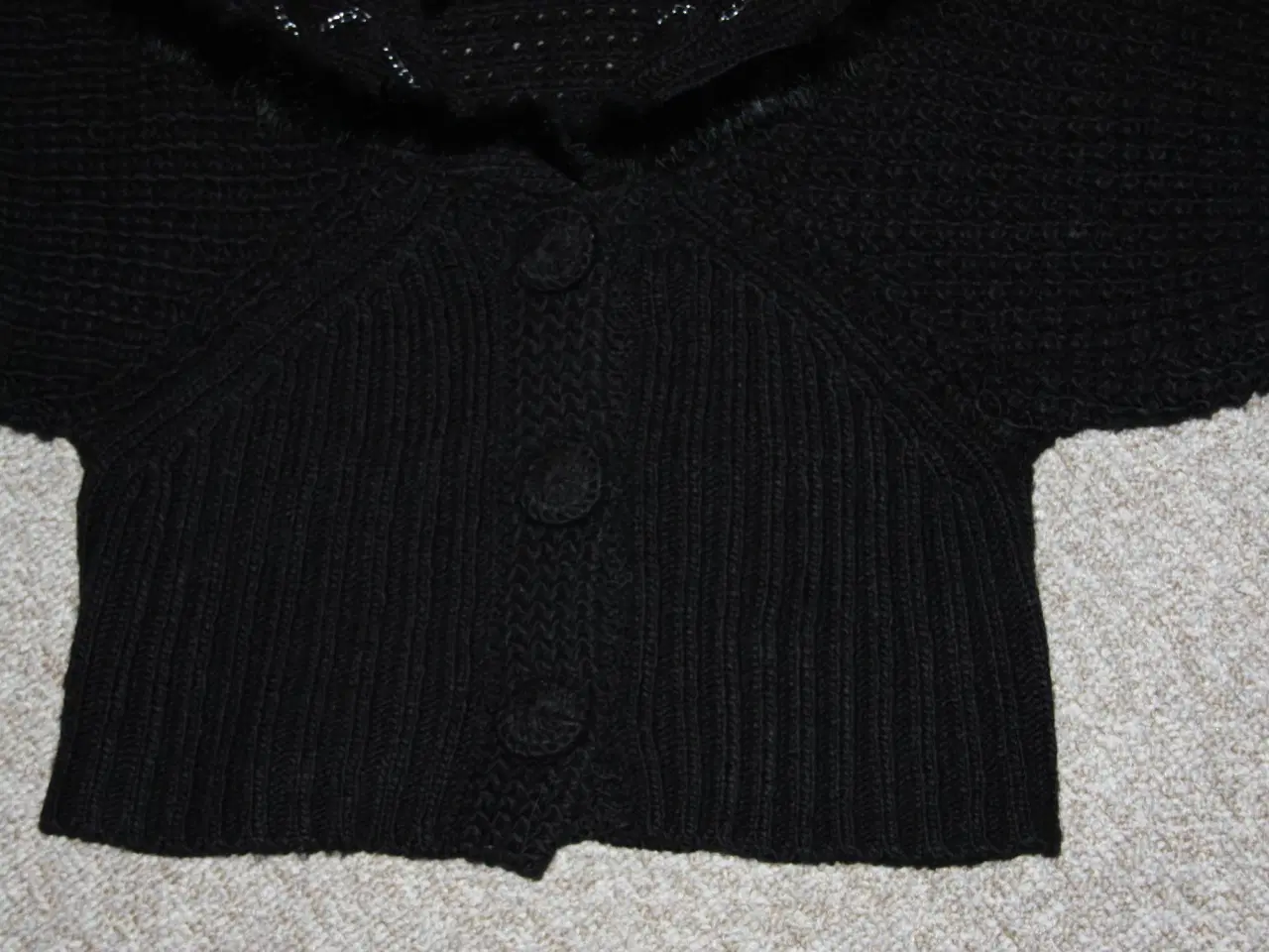 Billede 3 -  Onlyfashion sweater str. M/L med pels