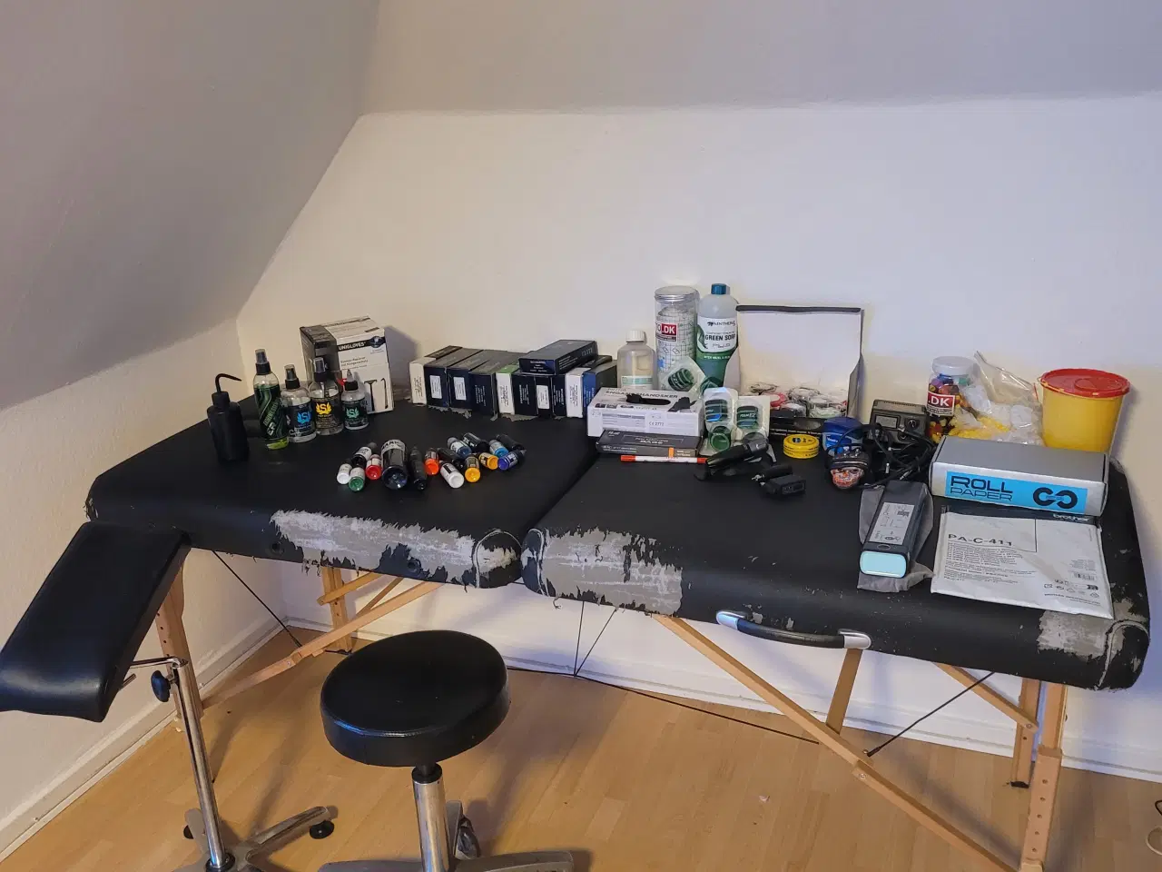 Billede 1 - komplet tattoo set