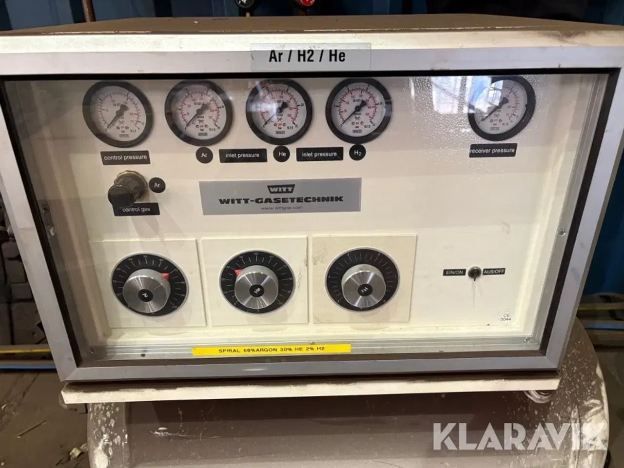 Billede 5 - Gas mixer WITT-GASETECHNIK Blander: argon, HE  og H2