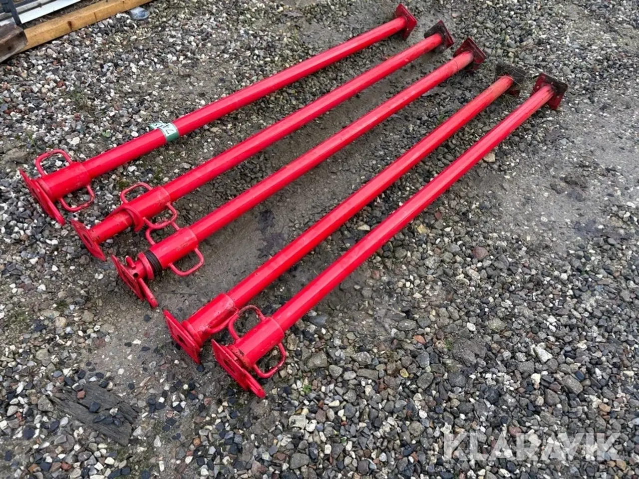 Billede 3 - Stålstøtter - 5 styk