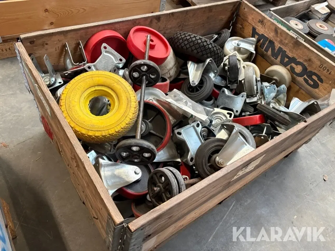 Billede 1 - Hjul - assoterede størrelse og type