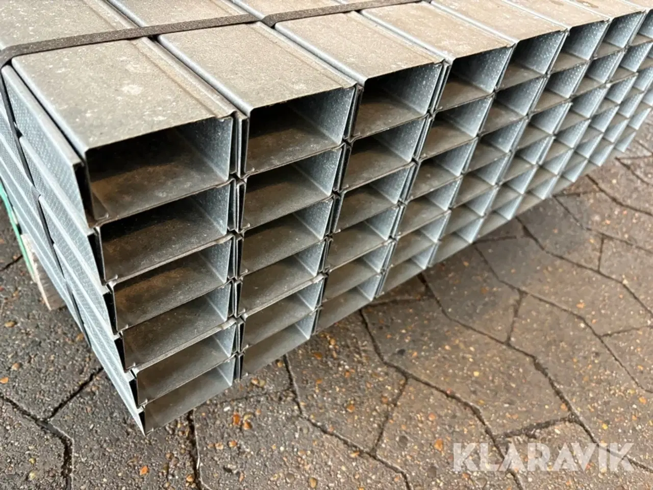 Billede 5 - Teleskopskinner Knauf Mr Stolpe M/asym. Flanger - 120 styk