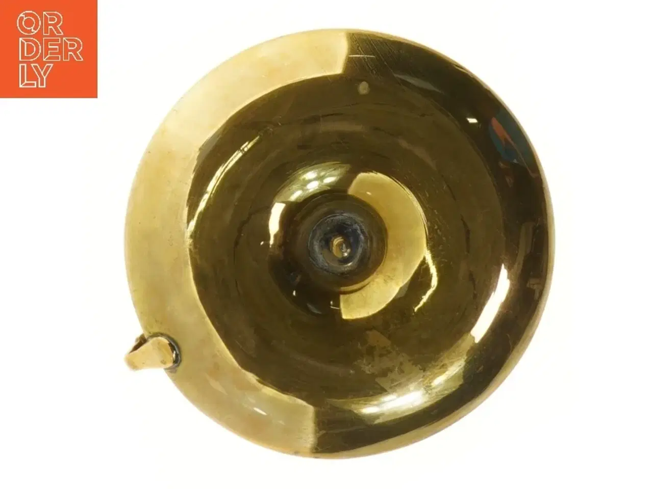 Billede 3 - Antik messing lysestage (str. 15 cm)