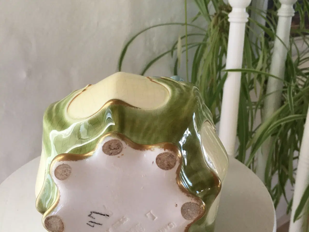 Billede 4 - Sarreguemines majolica vase