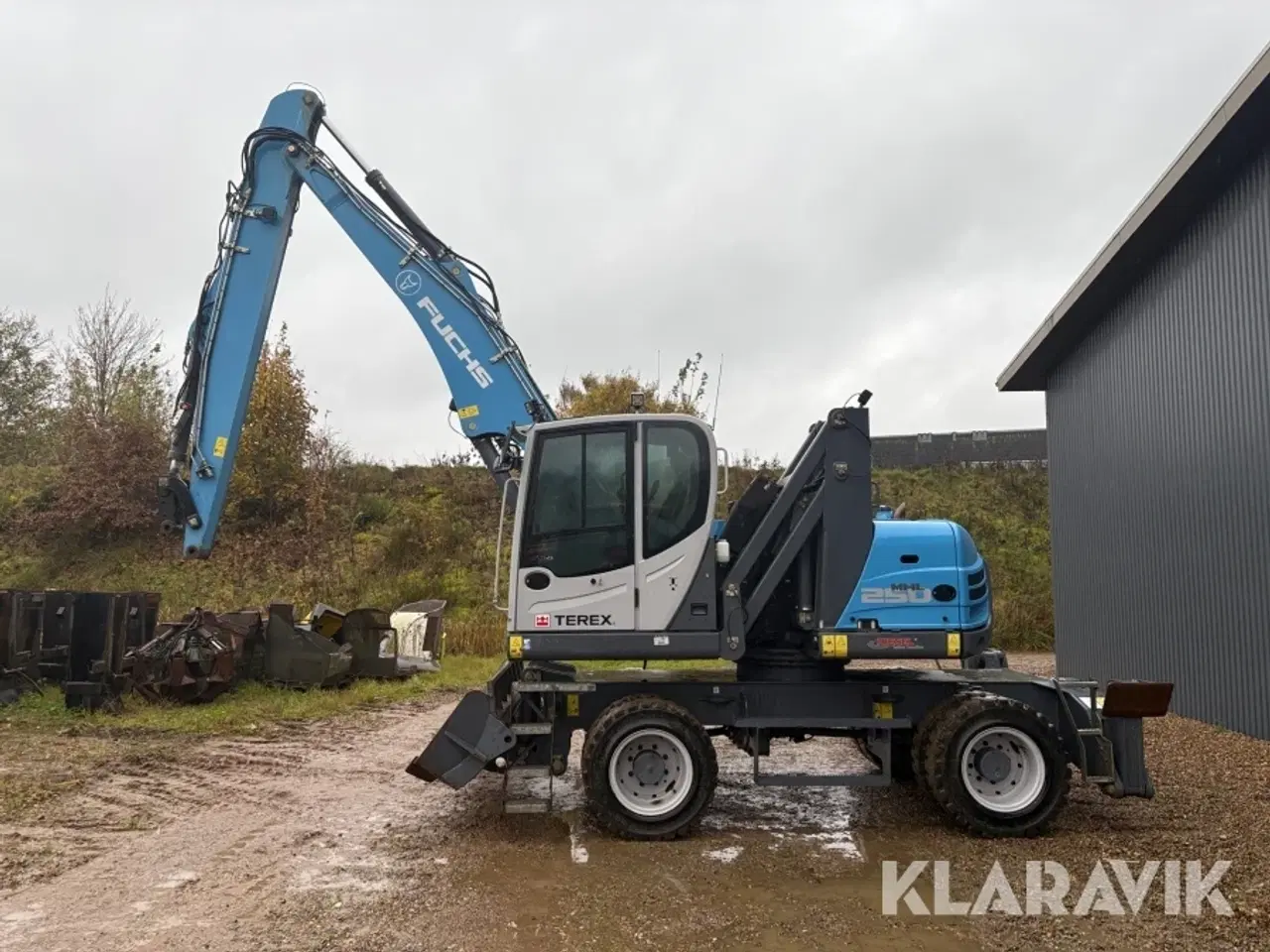 Billede 2 - Materialehåndteringsmaskine Terex Fuchs MHL 250