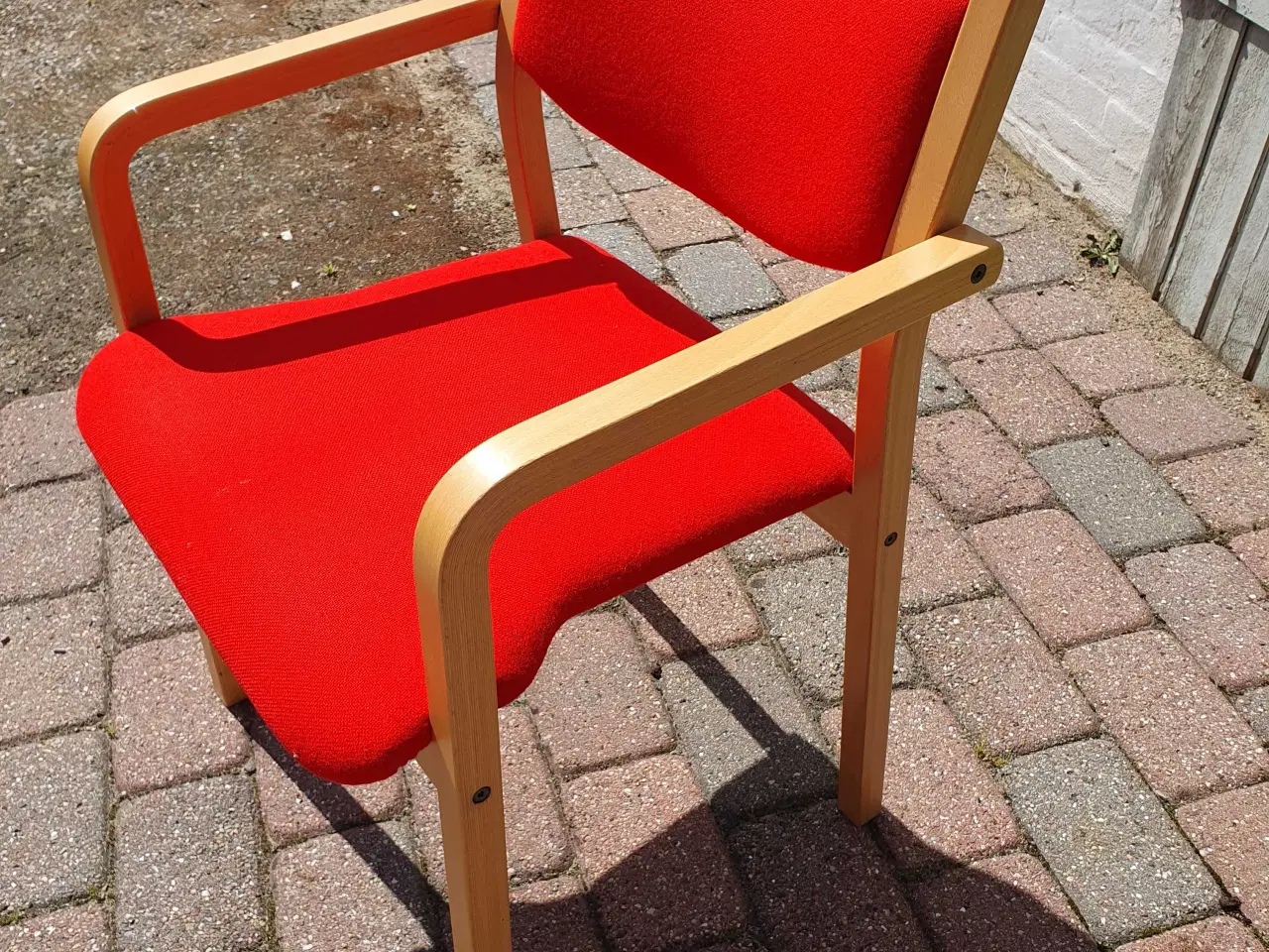 Billede 4 - 4 stk stabelbare konference stole