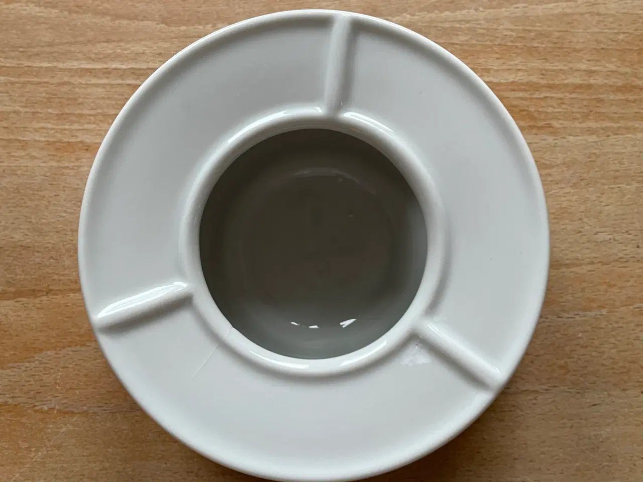 Billede 2 - Fattigmands musselmalet Jæger fyrfad