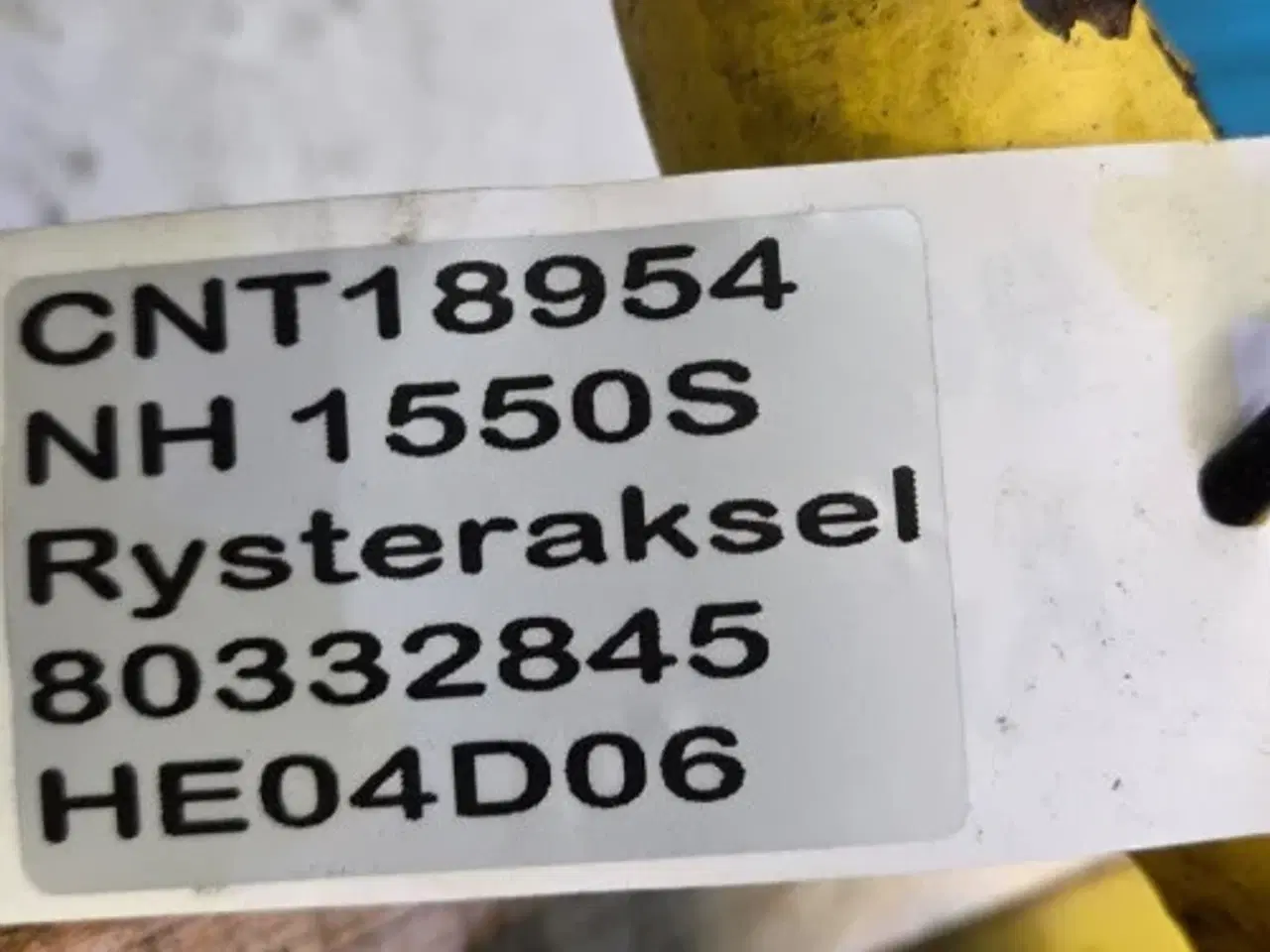 Billede 14 - New Holland 1550S Rysteraksel 80332845