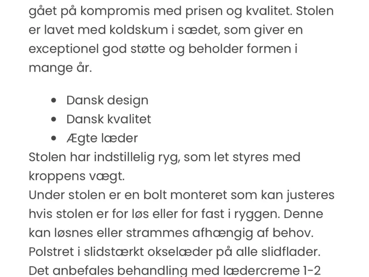 Billede 7 - Lænestol Hjort Knudsen 