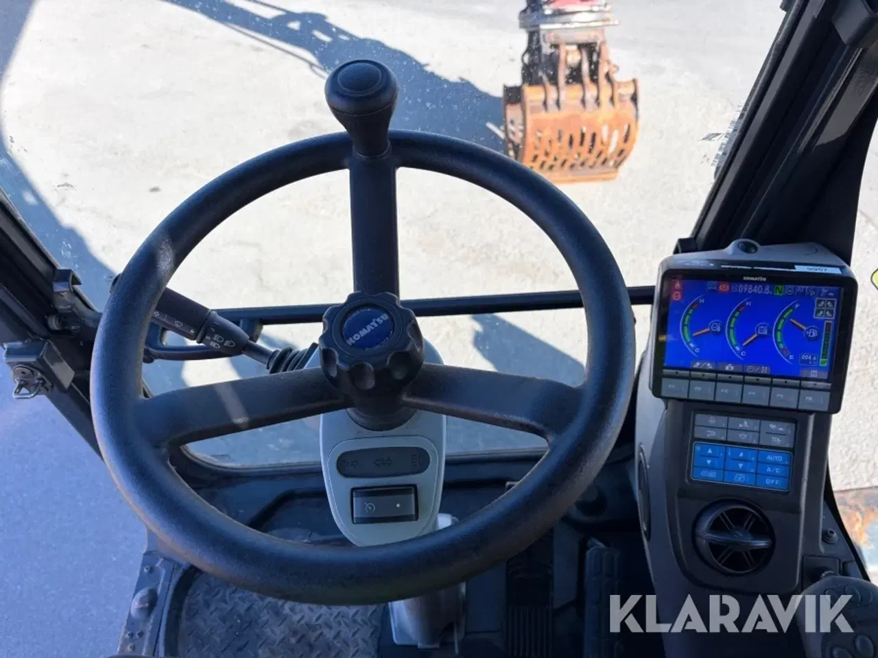 Billede 6 - Materielhåndteringsmaskine Komatsu PW160-10 med sortergrab og skovl