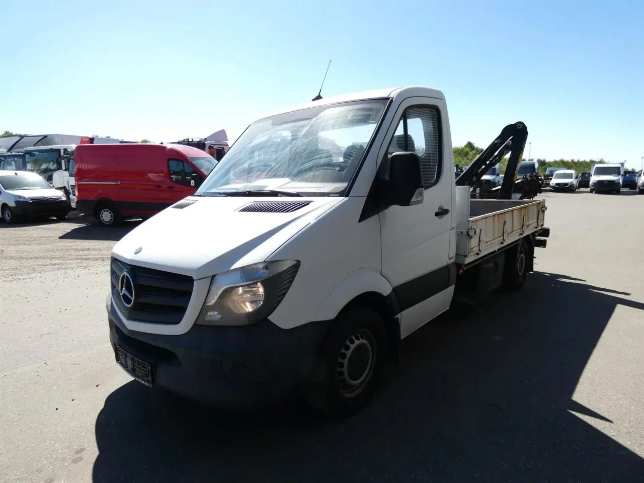 Billede 4 - Mercedes-Benz Sprinter 316 KRANBIL 2,1 CDI R3 163HK Ladv./Chas. Man.