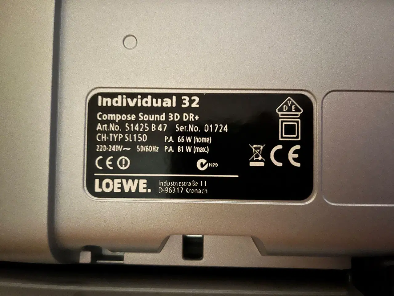 Billede 2 - Loewe Individual TV