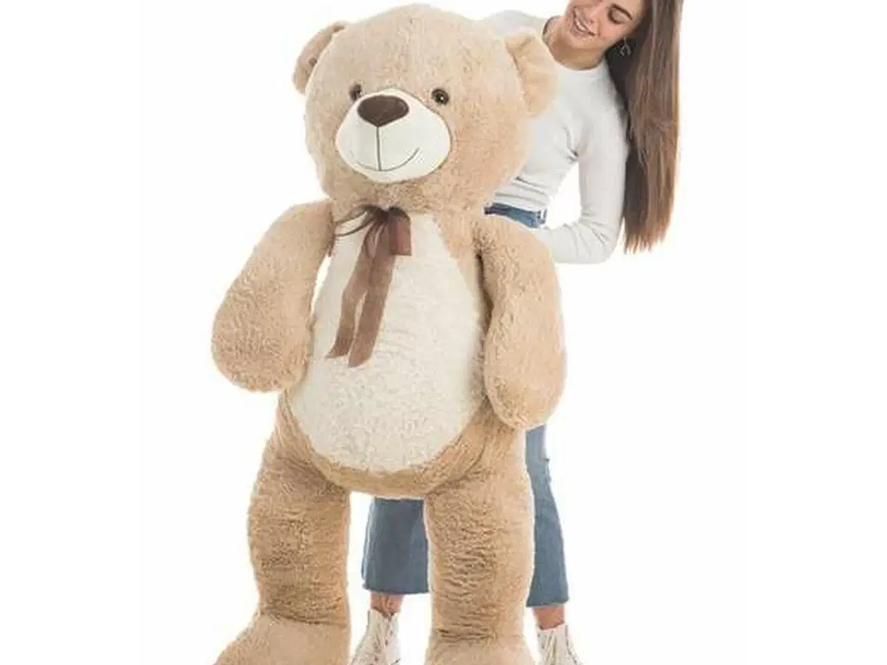 Billede 4 - Bjørnebamse Brun Jumbo 140 cm