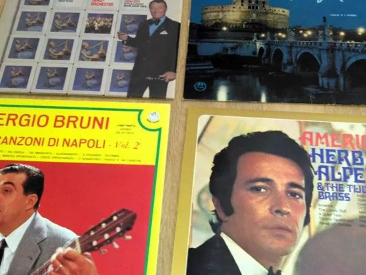 Billede 1 - LP pl. Herb Albert-Sergio Bruni-Rome by Night mm.