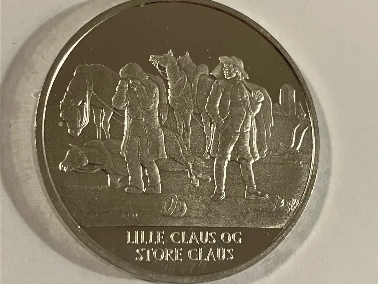 Billede 1 - Lille Claus og Store Claus HC Andersen Sølvmedalje