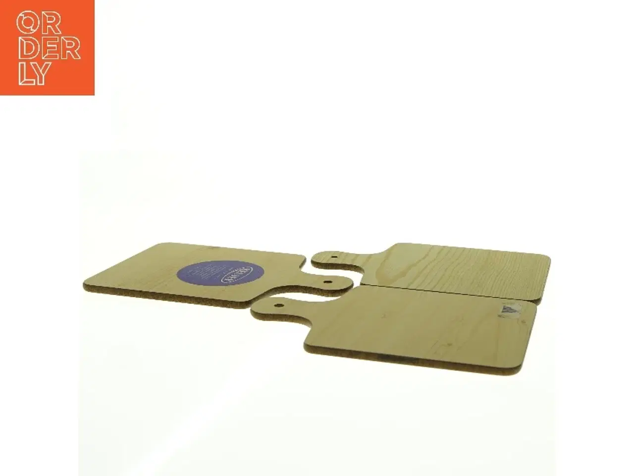 Billede 3 - Skærebræt sæt med grøntsagsmotiver