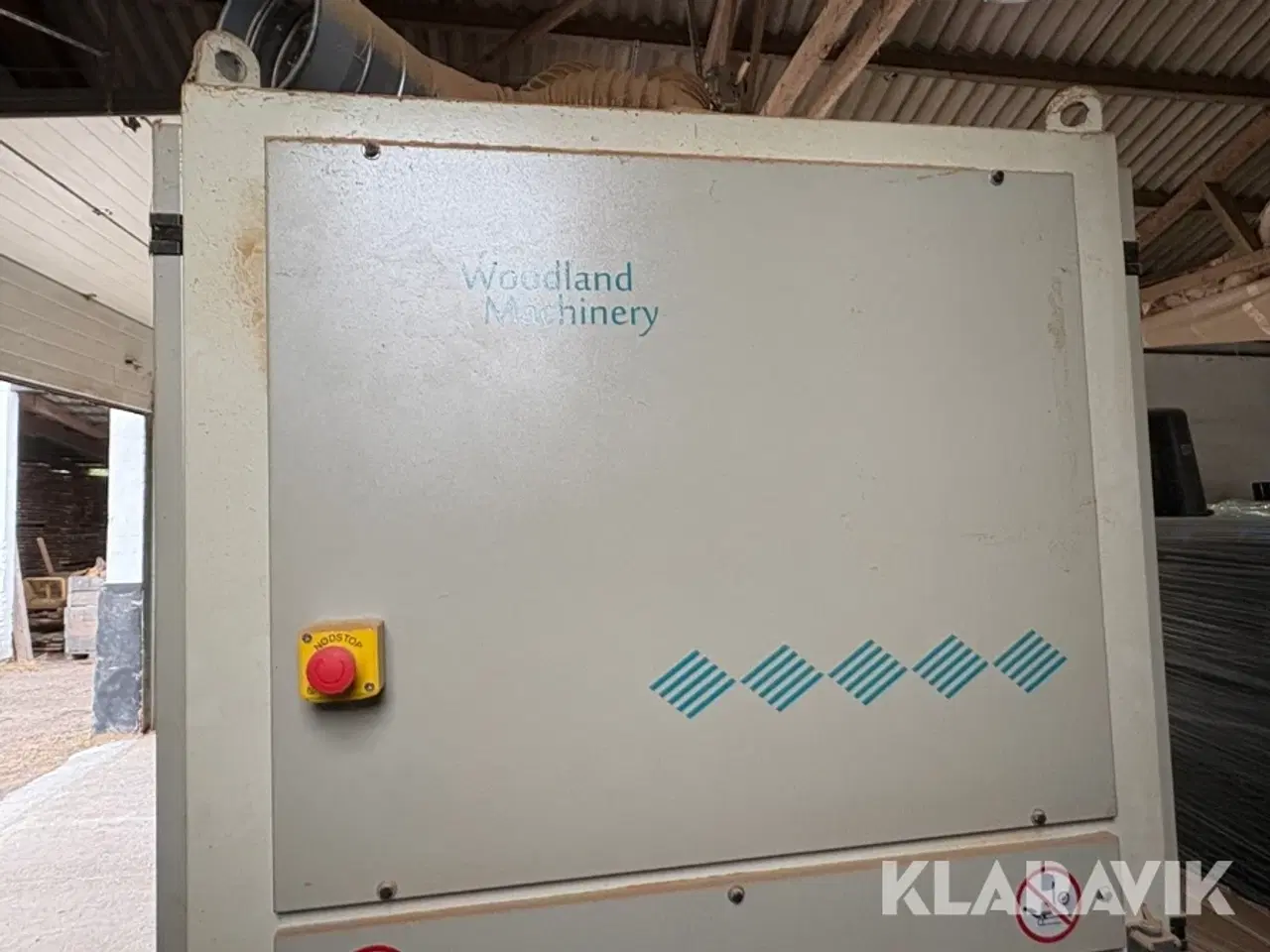 Billede 3 - Båndsliber Woodland Machinery R-RP630
