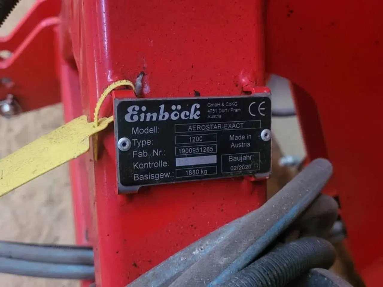 Billede 9 - Einböck Aerostar-Exact 1200 strigle årgang 2020