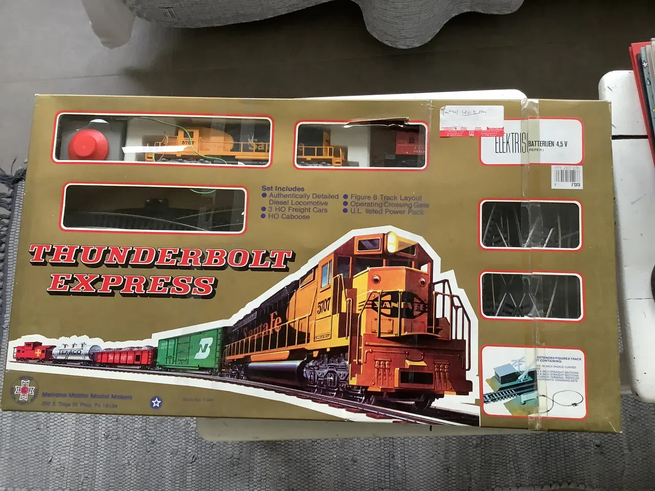 Billede 1 - SOLGT. Mehano US “Thunderbolt Express” togsæt. 