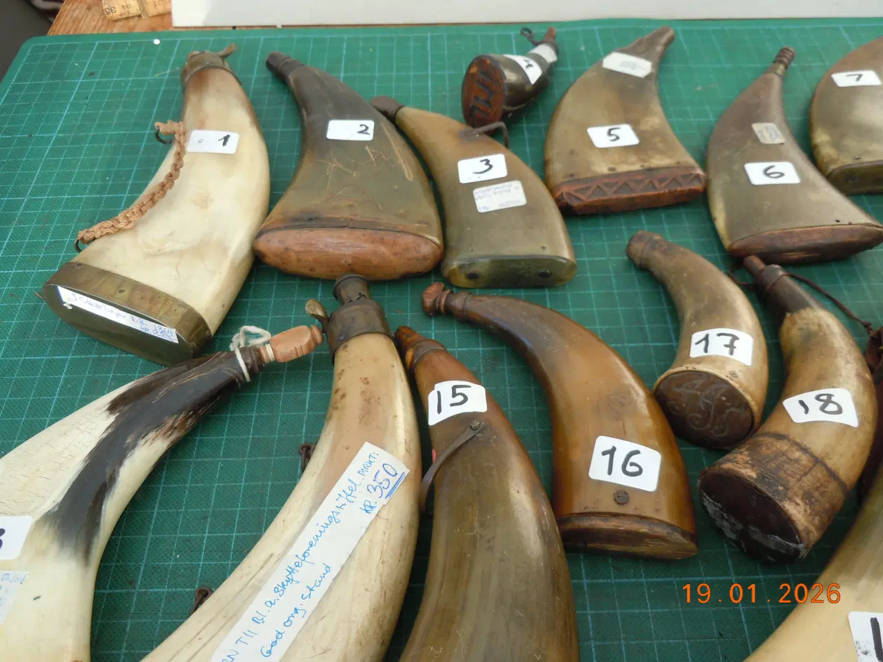 Billede 7 - Antikke krudthorn sælges billigt nu!