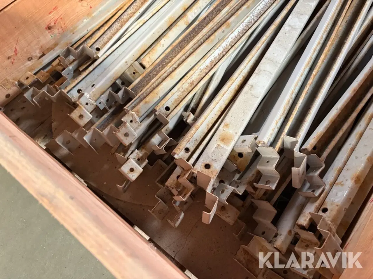 Billede 6 - Pallereol / storfagsreol - 3 fag og 30 hylder inklusiv plader