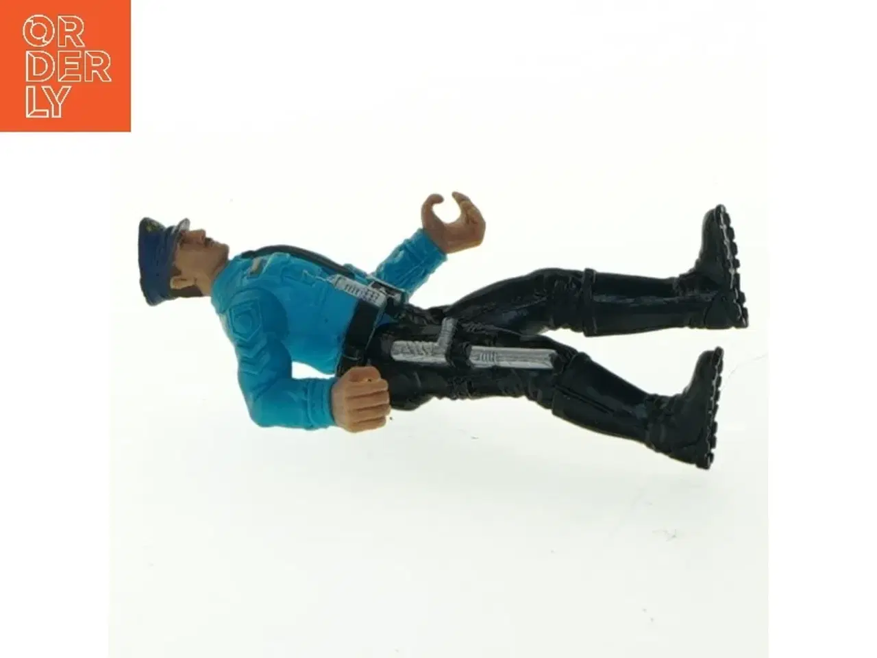 Billede 1 - Actionfigur, politibetjent fra Chap Mei (str. 9,5x5,5 cm)