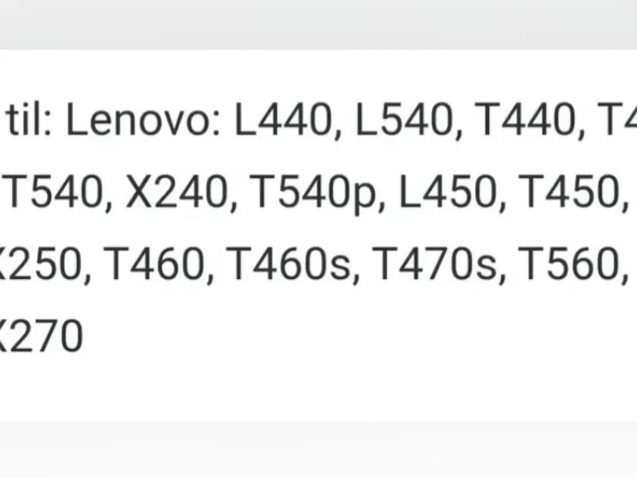 Billede 2 - Lenovo Thinkpad - Orginal Dok.