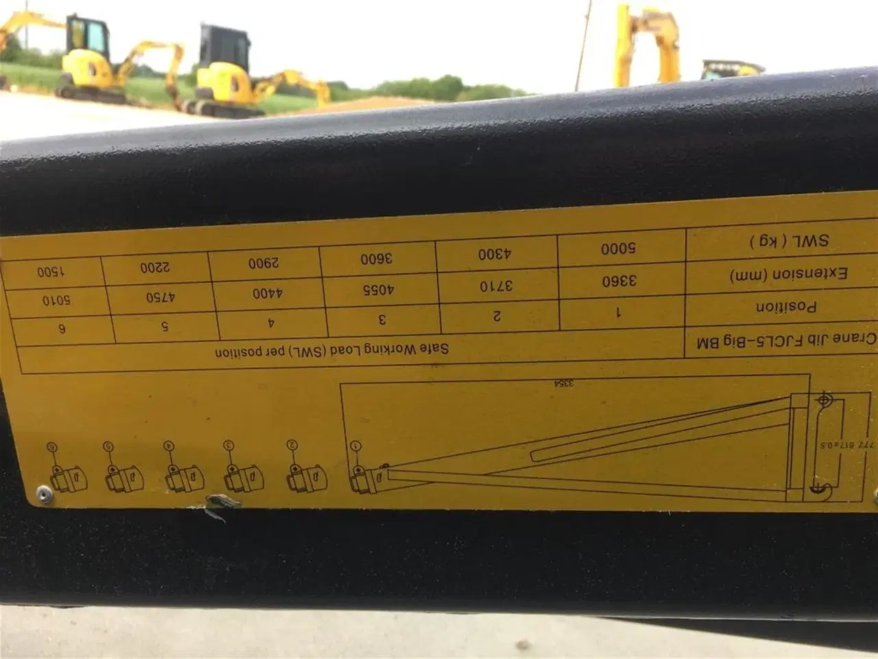 Billede 3 - Volvo Kranarm m. udskud