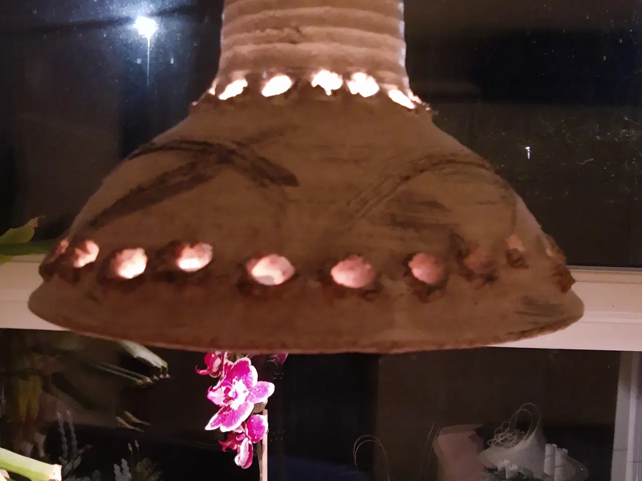 Billede 4 - Keramik lampe, loftlampe 