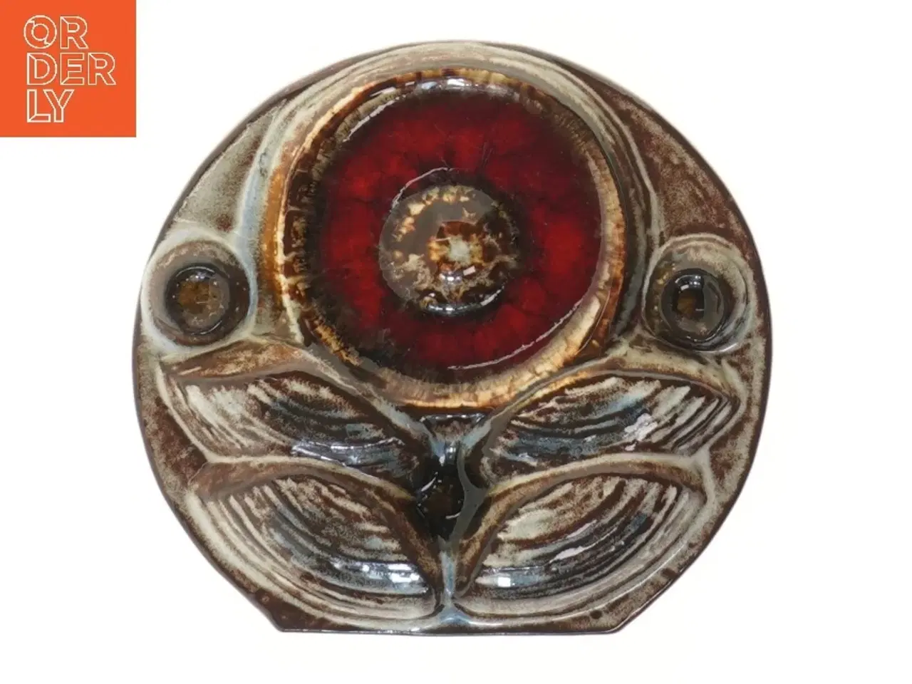 Billede 1 - Keramisk relief fra Søholm (str. Ø 19 cm)