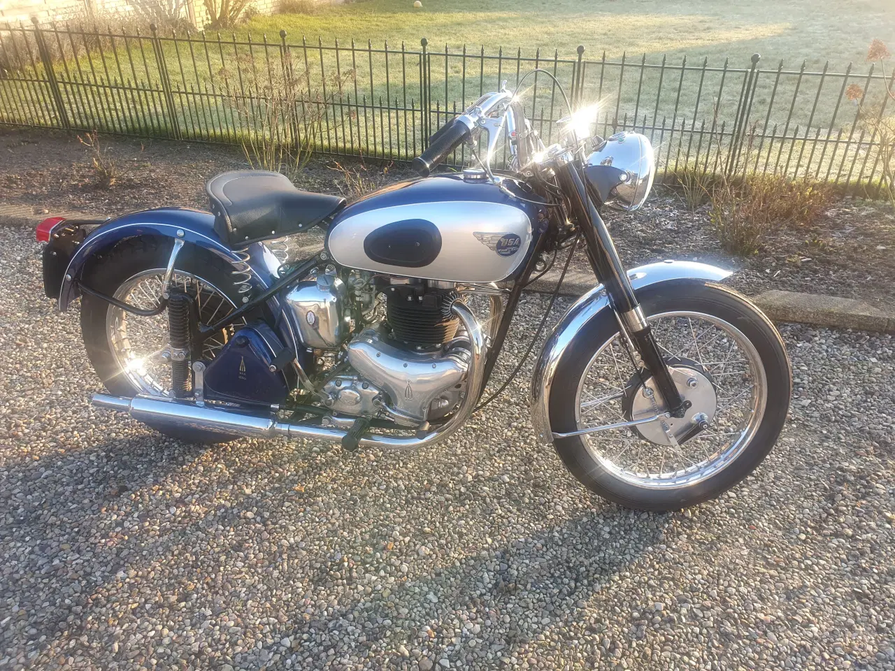 Billede 1 - Bsa golden flash 650cc årgang 1953