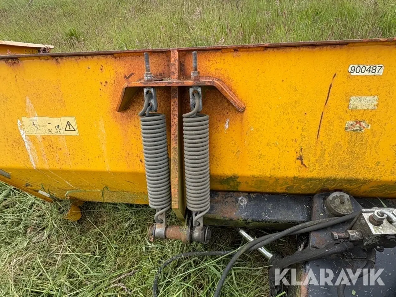 Billede 9 - Fejeblad + maskindelens A-ophæng Stenballe FS 2300P