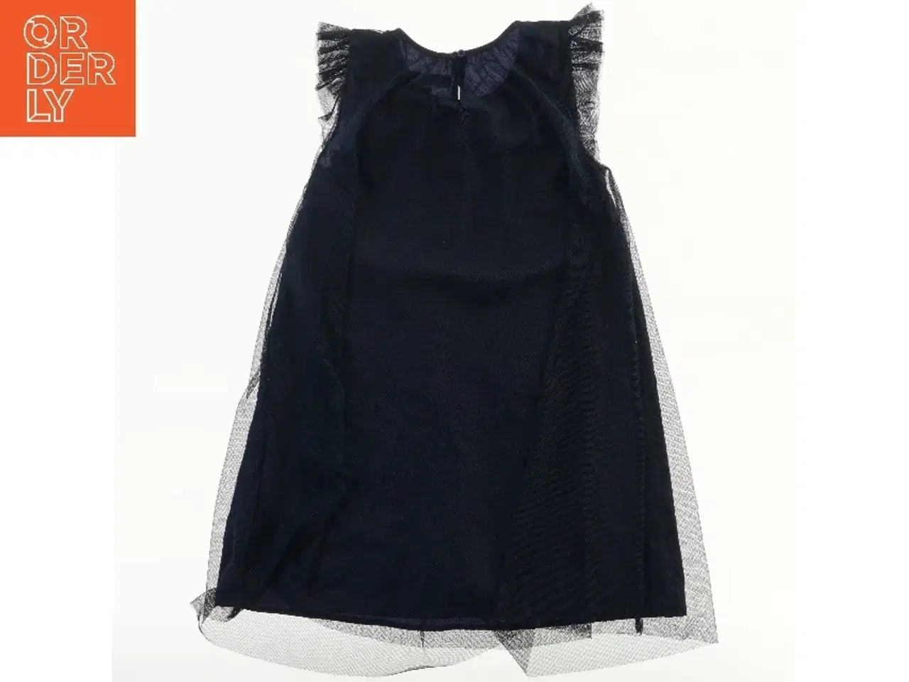 Billede 1 - Ærmeløs kjole med flæser og tyl fra Peace Love Joy (str. 128)