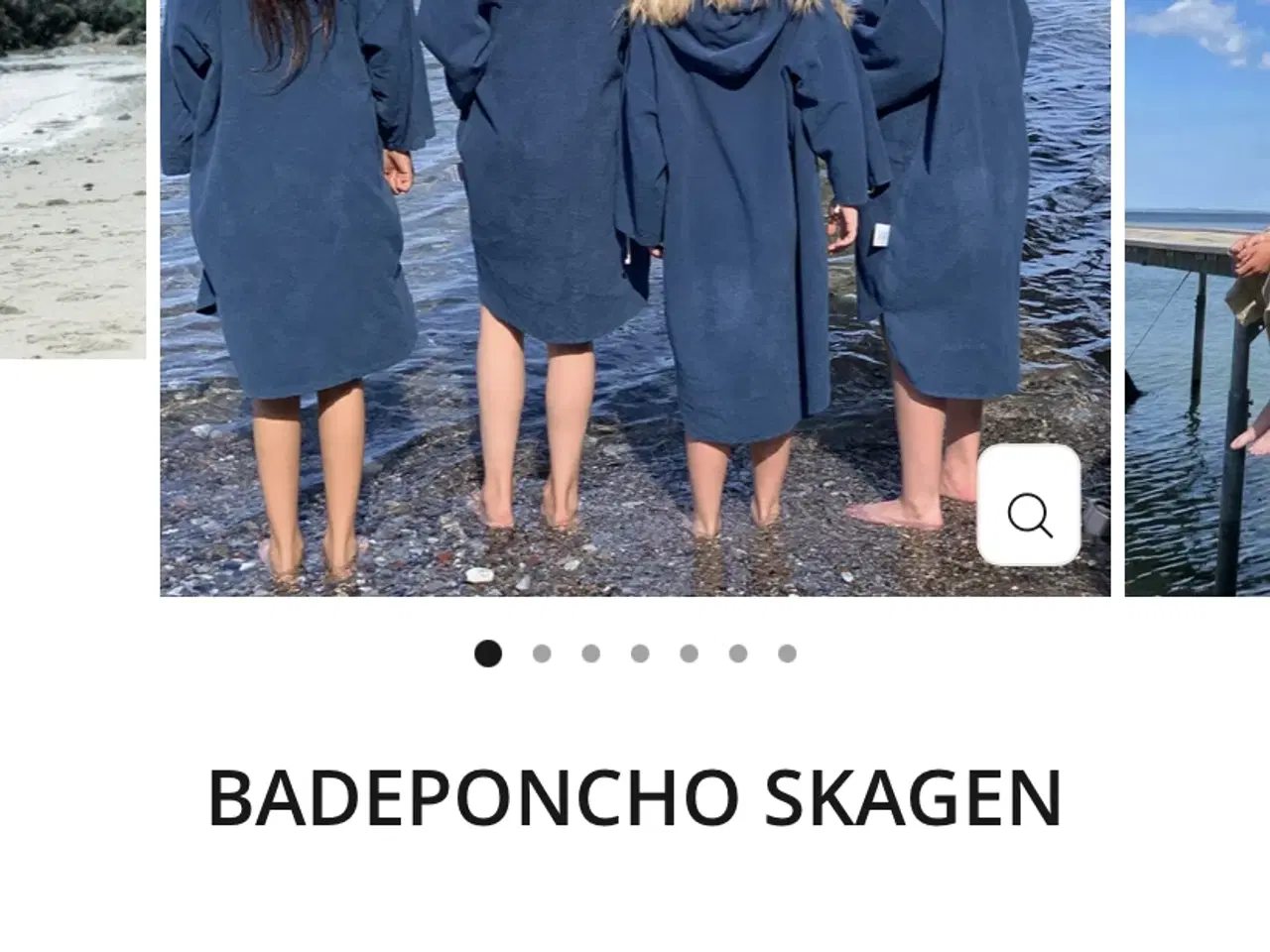 Billede 7 - Vinterbaderen poncho til børn str. 4-9 år. Se bill