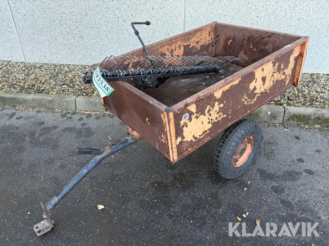 Billede 1 - Havevogn og rive