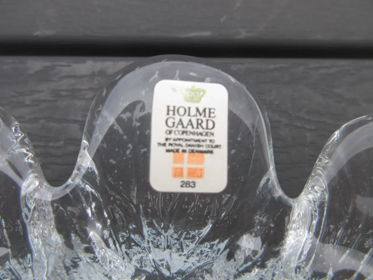 Billede 2 - Holmegaard Åkande glas skål