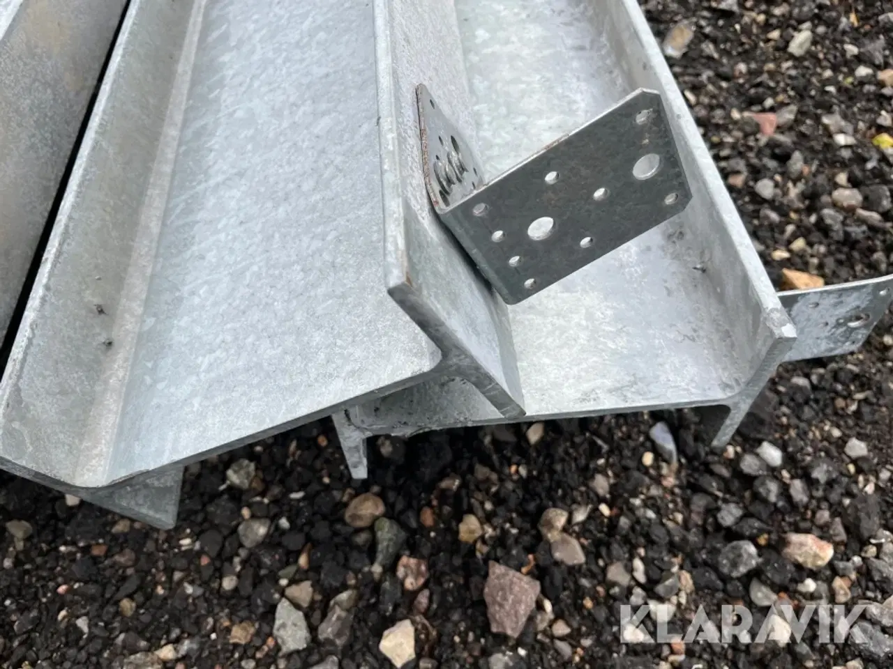 Billede 12 - Galvaniserede stålbjælker 2 styk