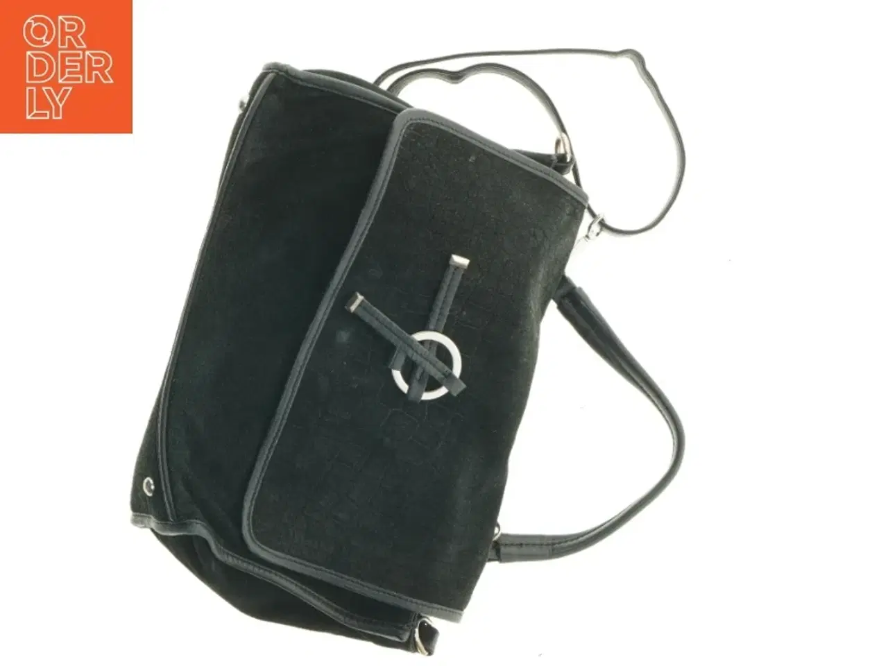 Billede 5 - Sort skuldertaske (str. 30x21 cm)