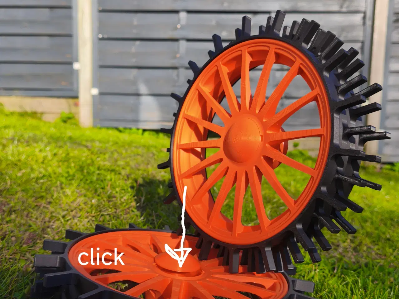 Billede 9 - Hjul til robotplæneklipper 